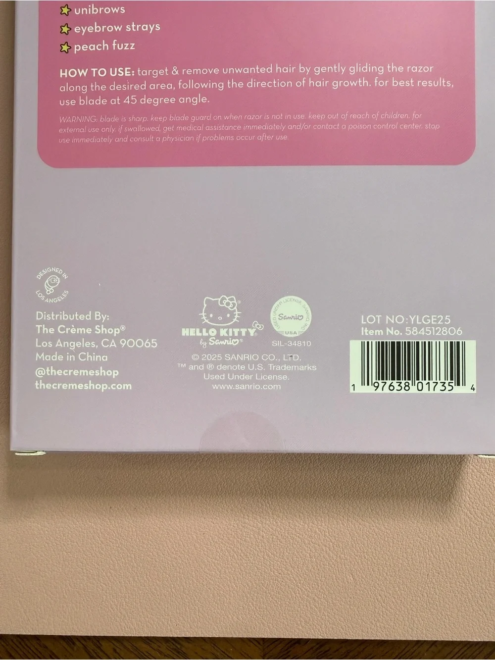 3/$25 NIB The Crème Shop x Hello Kitty 